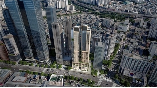 서울 용두동 23-8번지 일대 재개발 투시도. 서울시 제공