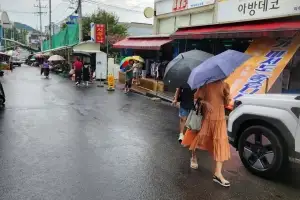 광주·전남, 최대 100㎜ 비 내려