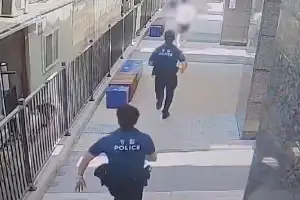 꽁초 버리고 달아난 남성…잡았더니 강력범죄 수배자