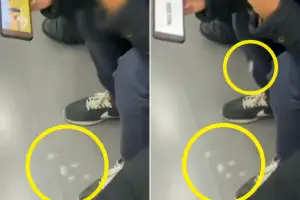 ‘퉤퉤퉤’ 지하철 바닥에 침 뱉으며 야구 동영상 본 중년 남성
