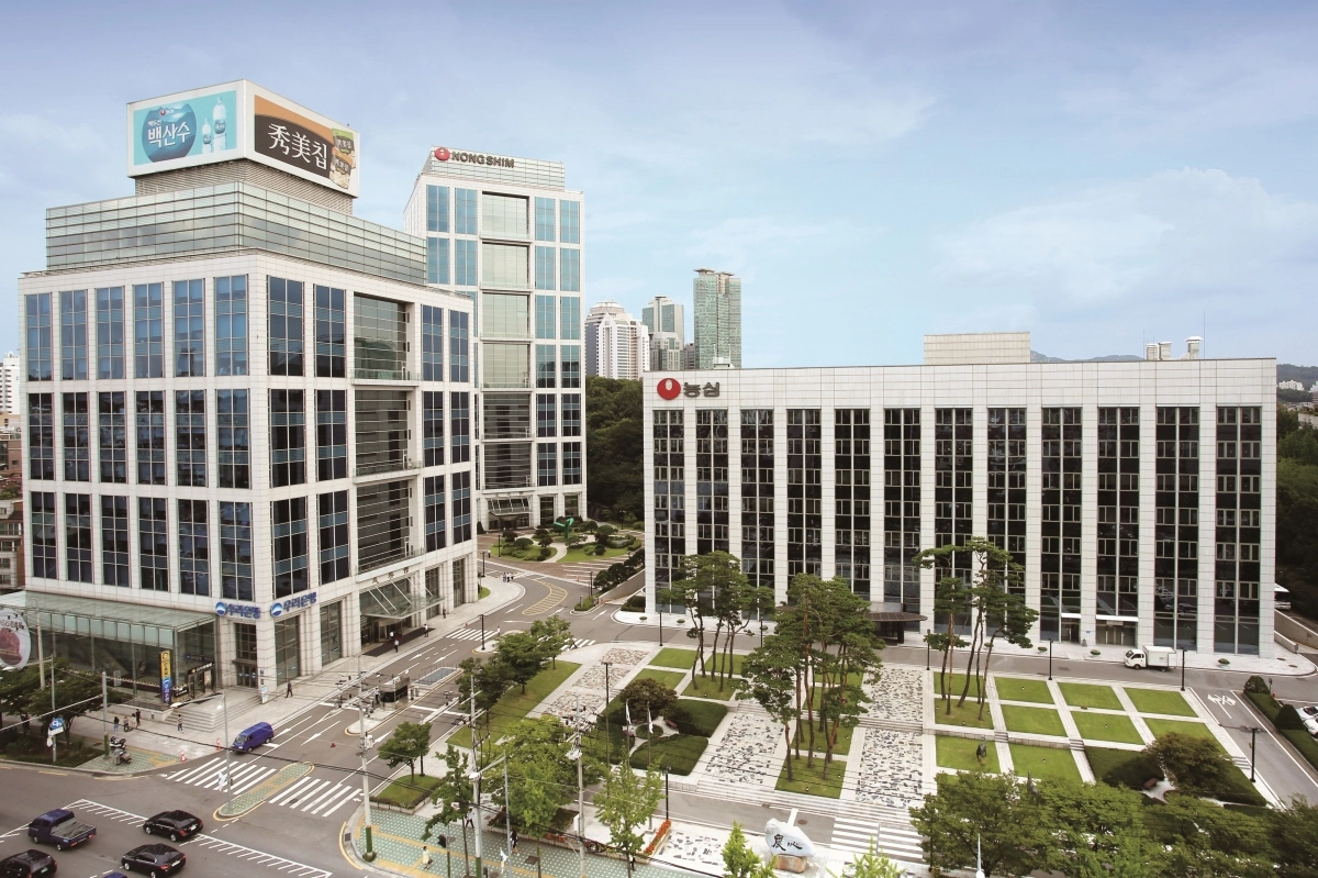 서울 동작구 신대방동 농심 사옥.  농심 제공