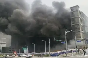 양주 옥정물류센터 건설현장서 불…소방, 대응1단계