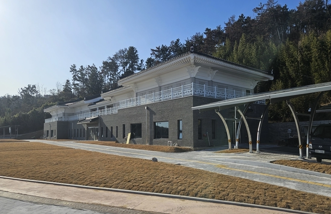 준공을 앞둔 문무대왕 해양역사관. 경주시 제공