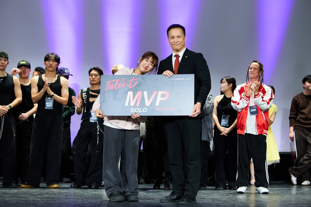 탤런트 vol10 MVP 백소담(25학번). 백석예대 제공