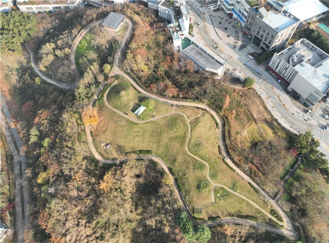 세종시 문화유산 중 처음 국가 지정 문화유산 사적으로 지정된 한솔동 고분군. 세종시 제공