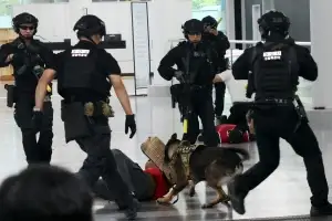 APEC 테러 대비… 공항부터 실전 같은 훈련