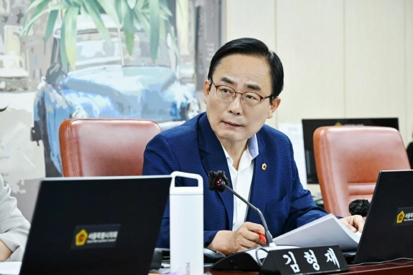 질의하는 김형재 의원