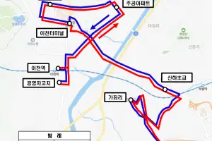 이천시, 대월·부발권역 시내버스 221번 신설·231번 증차