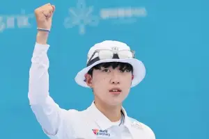 한국 양궁 은메달 확보, 안산 vs 강채영 준결승 성사…둘 다 8강서 6발 연속 10점