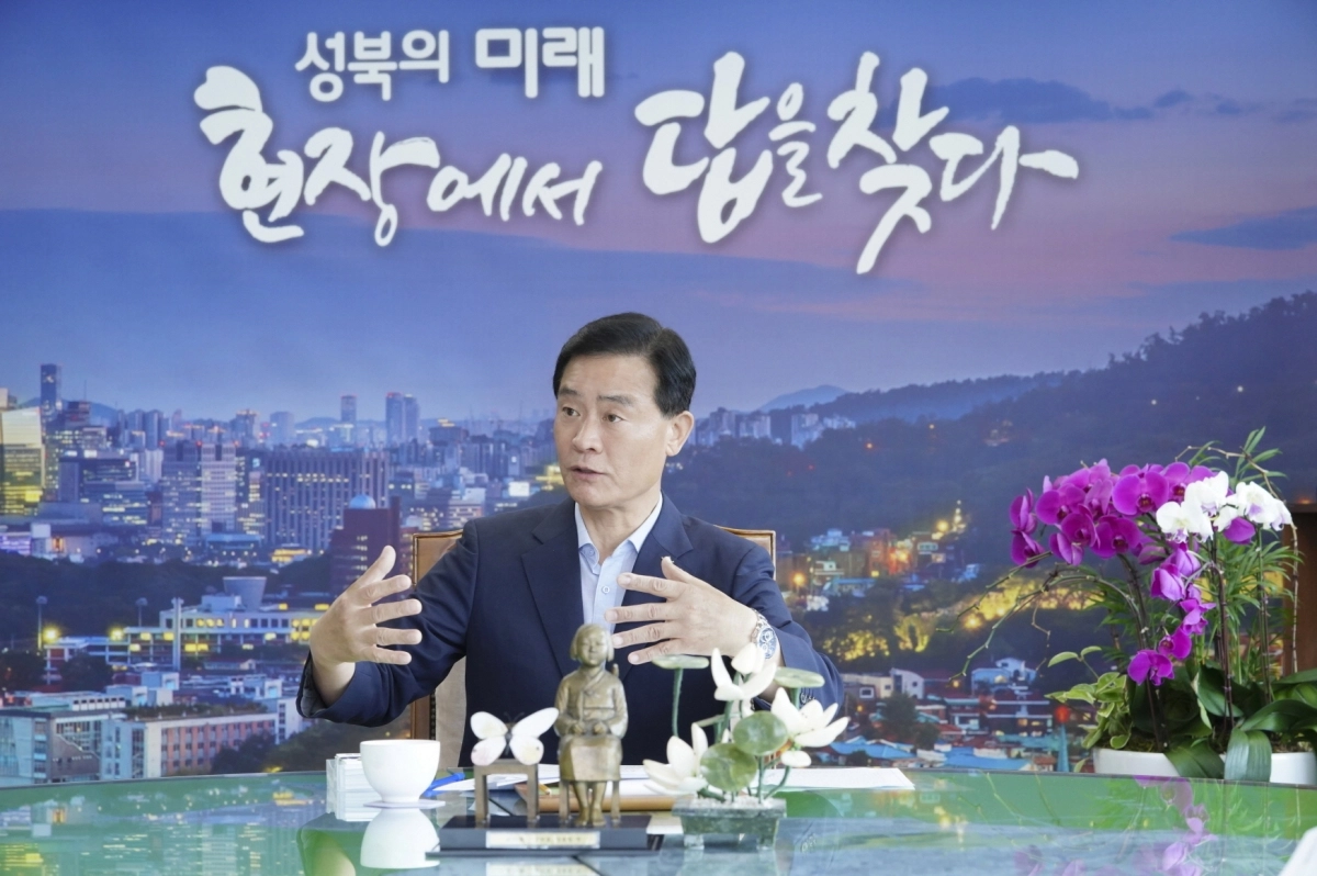 이승로 서울 성북구청장. 성북구 제공