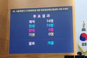 문성호 서울시의원 “시각장애인의 눈이 되어줄게요”… ‘현장영상해설 활성화 위한 조례’ 본회의 만장일치 가결