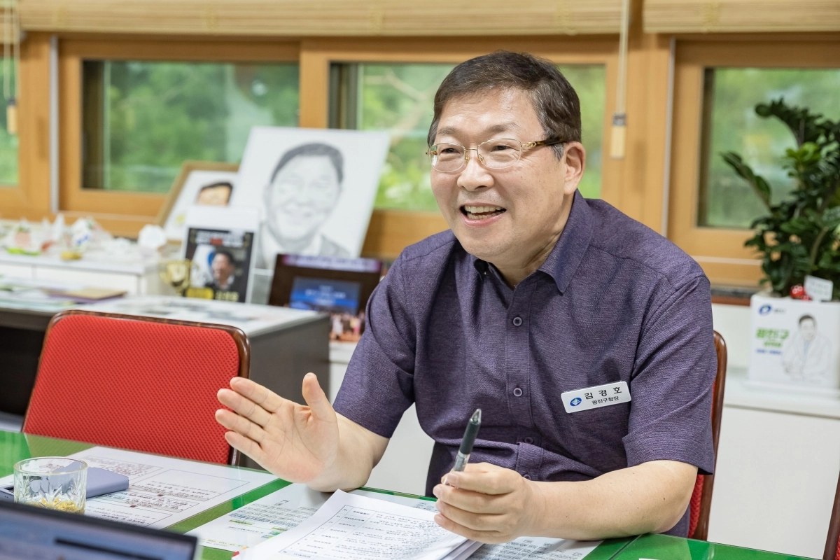김경호 서울 광진구청장.   광진구 제공