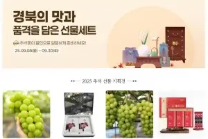 명절 선물은 경북도 쇼핑몰 ‘사이소’에서…‘추석 기획전’