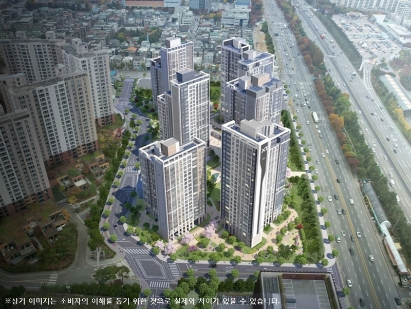 <수지자이 에디시온 조감도>