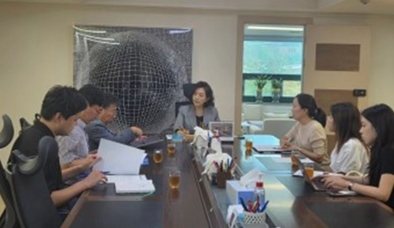 여의도 리첸시아 아파트 입주민과 서울시 도시경관담당관과의 간담회