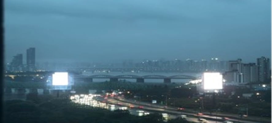 전광판 야간 빛공해