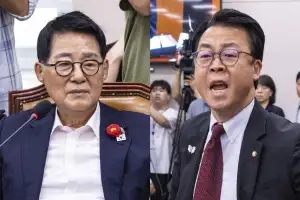 국힘 곽규택, ‘부인 사별’ 박지원에 “사모님은 뭐하시나” (영상)