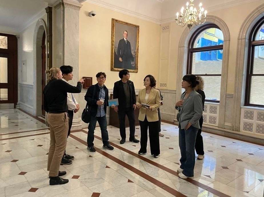 문화예술 지원 정책 개발을 위해 15일(현지시간) 미국 매사추세츠주 의회를 공식 방문한 서울시의회 문화체육관광위원회(위원장 김경)