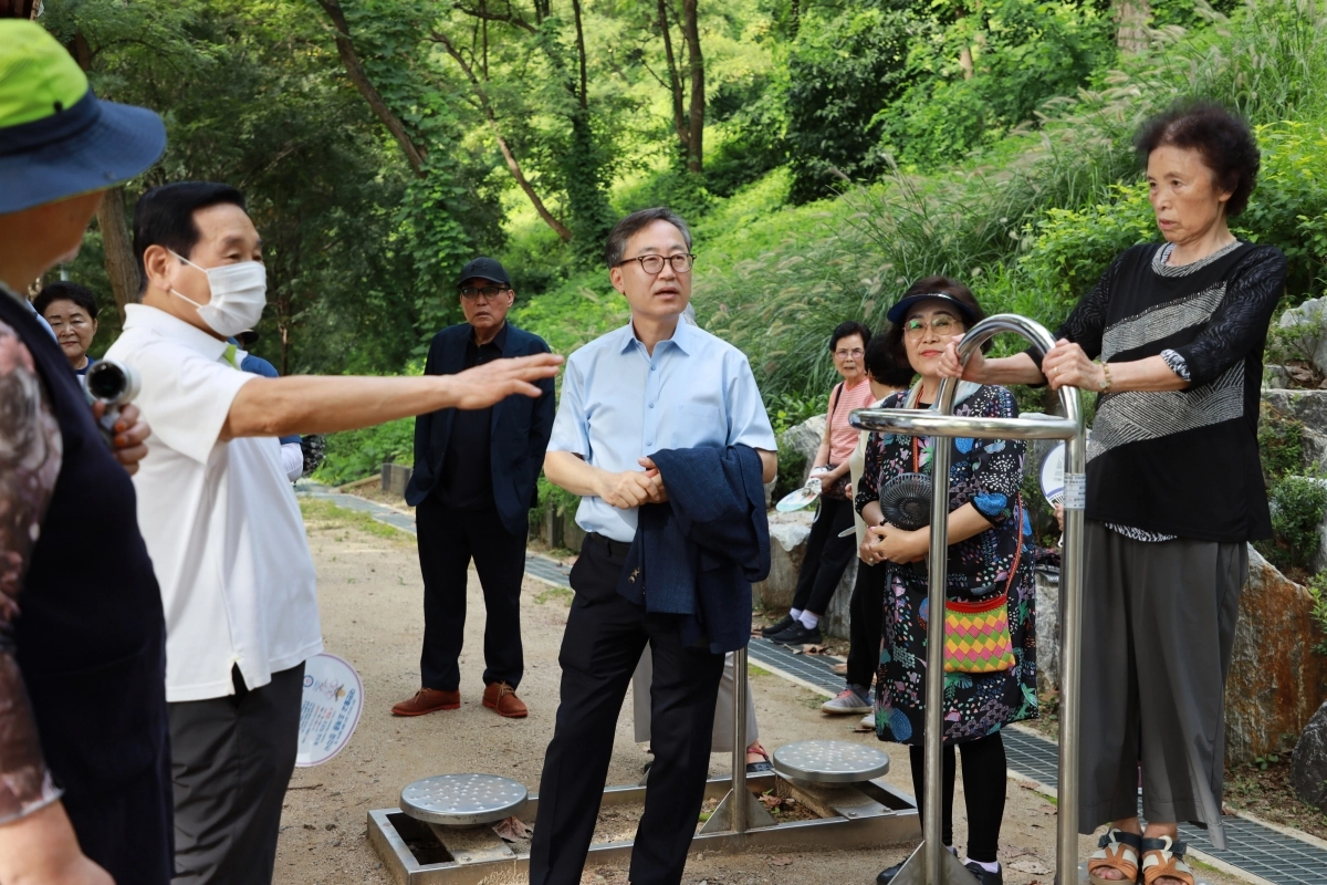 유성훈 금천구청장 ‘동네 한바퀴’