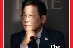 [포토] 이재명 대통령, 미국 시사잡지 타임지 표지