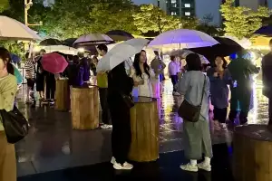 비도 못 말린 영등포 맥주축제… 방문객 예상치 두 배