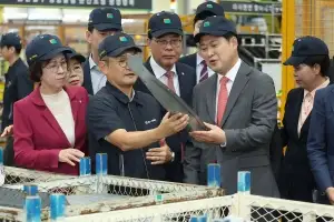 車부품 중소기업 찾은 장동혁