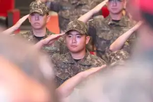 “포기하지 않겠습니다” 이재용 회장 장남 해군 장교 후보생으로 첫발