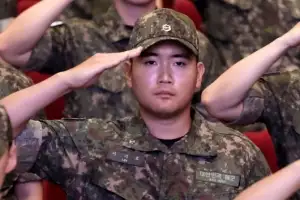 [포토] 이재용 회장 장남 이지호, 해군 장교 입교