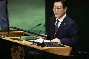 이 대통령 “흡수통일 추구하지 않을 것”…유엔 연설서 북한 손 내밀기