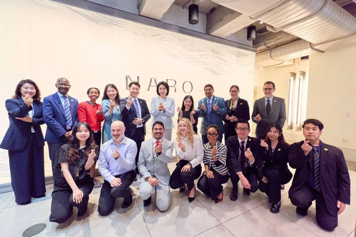 뉴욕 순방 중인 김혜경 여사