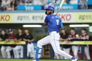 KBO 한 시즌 첫 ‘50홈런·150타점’… 디아즈, 홈런 1개만 남았다