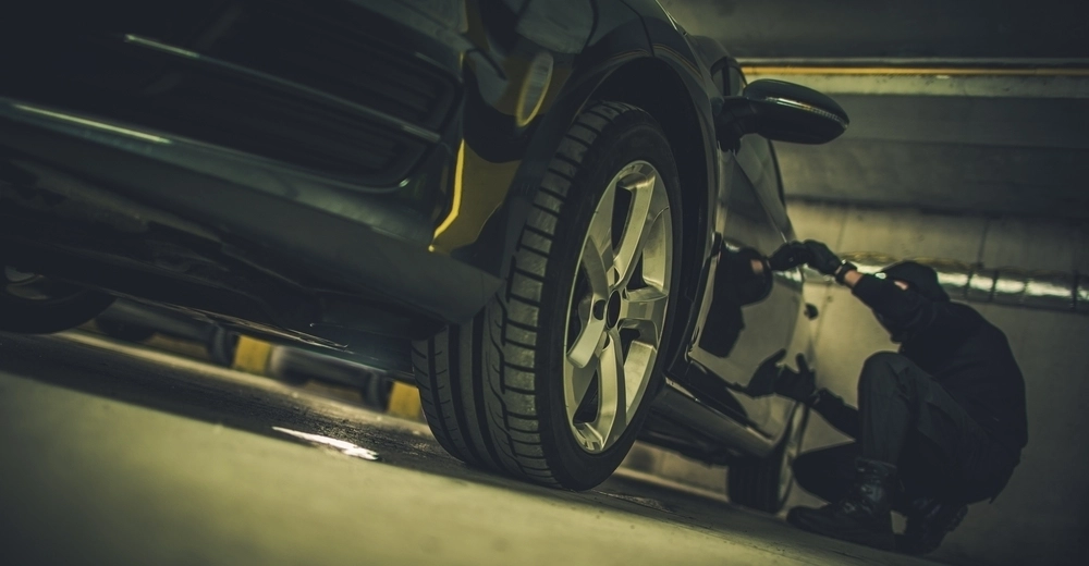 차량 절도 자료 이미지. 아이클릭아트