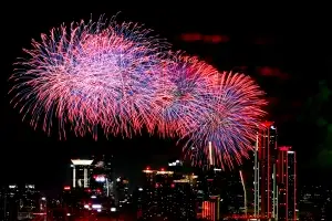 서울 하늘 수놓은 불꽃축제