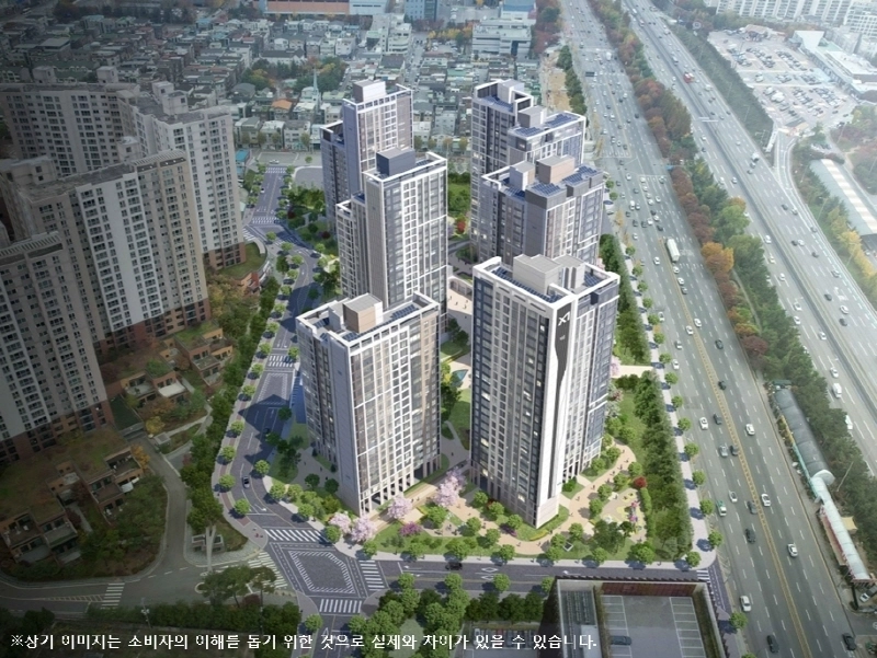 <수지자이 에디시온 조감도>