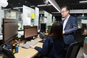 유성훈 금천구청장, ‘국정자원 화재’ 주민센터·구청 현장 점검