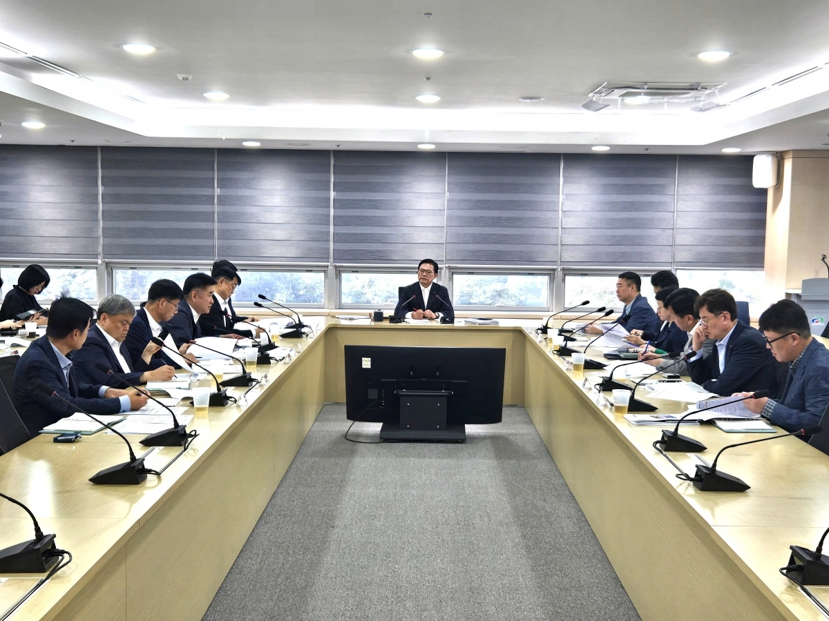 국가정보자원관리원 화재 관련 긴급 회의가 열리고 있다. 천안시 제공