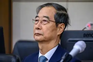 한덕수 ‘내란 방조’ 첫 재판…피고인석 모습 공개