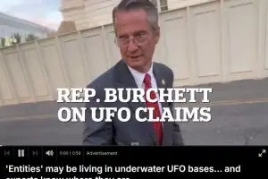 “美 해안 근처에 UFO 기지 있다”…하원의원의 폭탄 발언