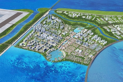 수변도시 조감도. 새만금개발공사 제공