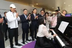 이새날 서울시의원, 강남구 ‘수변문화쉼터’ 개관식 참석