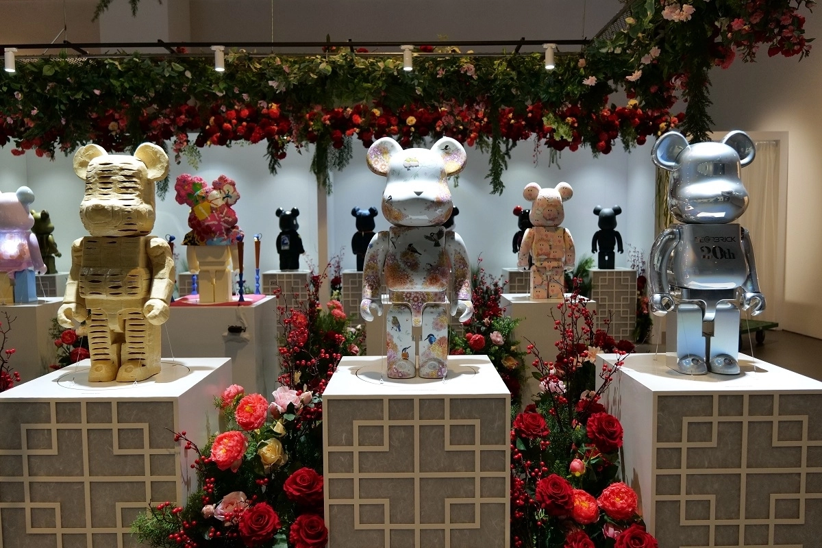 사진은 ‘BE@RBRICK WORLD WIDE TOUR 3 in Seoul’ 전시 모습. 2025.10.1 무브인터렉티브 제공