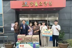 박순범 경북도의회 건설소방위원회 위원장, 추석 명절 맞아 행복한 마을·한울요양원 방문