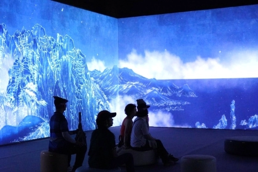 충북 영동 세계국악엑스포 전시관 내부. 연합뉴스