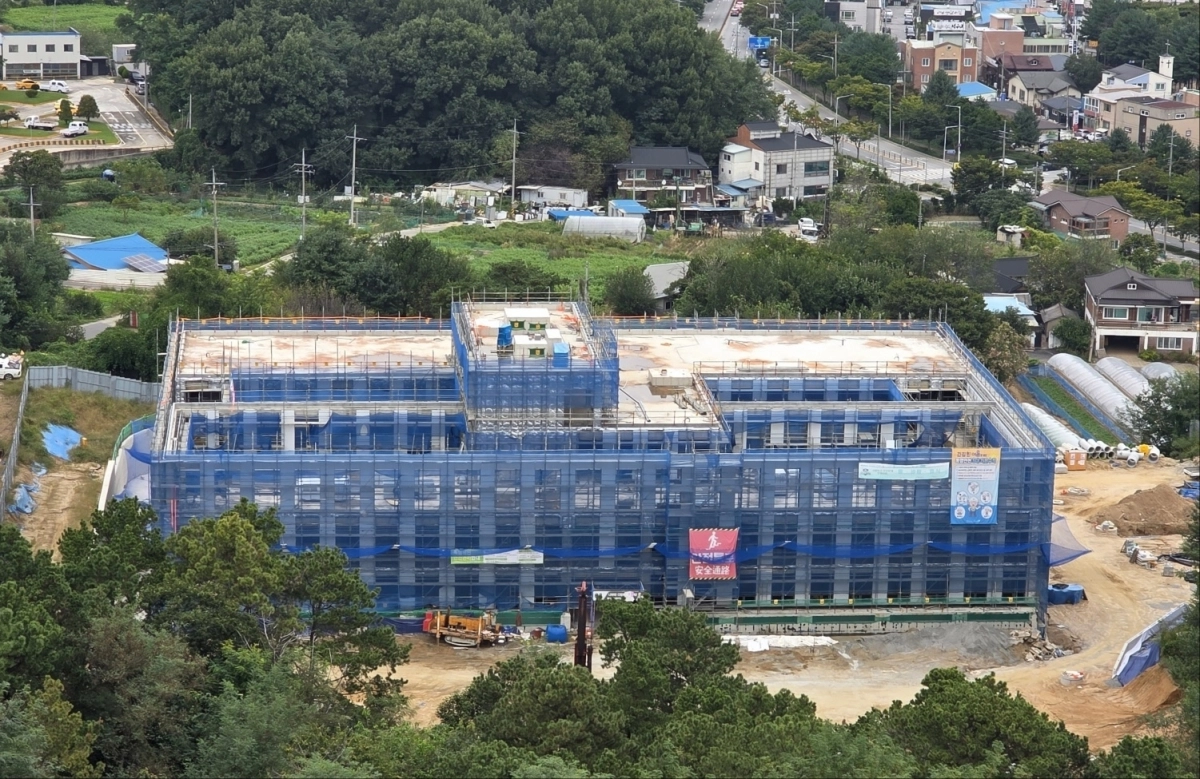 2026년 3월 개원을 목표로 공사가 진행 중인 충남권역 재활병원. 독자 제공