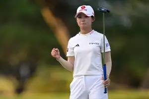 초청 선수로 나선 황유민, “라베 기록 세워 너무 좋다”…LPGA 롯데 챔피언십 둘째 날 10언더파 기록하며 단독 선두 도약