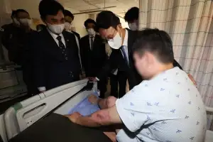 김 총리, 추석 맞아 국군수도병원 장병 위문… “국가가 끝까지 책임”
