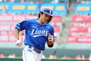 인천 상륙한 사자 군단, 홈런포로 기선제압…PO 진출 확률 85.3%