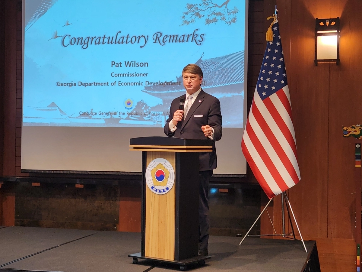 팻 윌슨 미국 조지아주 경제개발부 장관. 연합뉴스