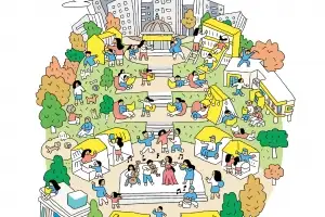 ‘책, 도심을 물들이다’…성북구, 오는 26일까지 서울야외도서관 운영