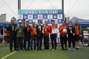 김용호 서울시의원, ‘서울시 7080 장수축구대회’ 참석